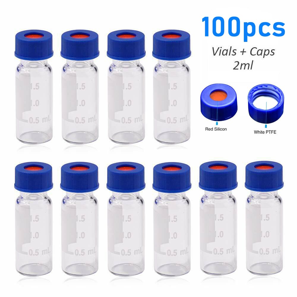 printed HPLC glass vials standard opening